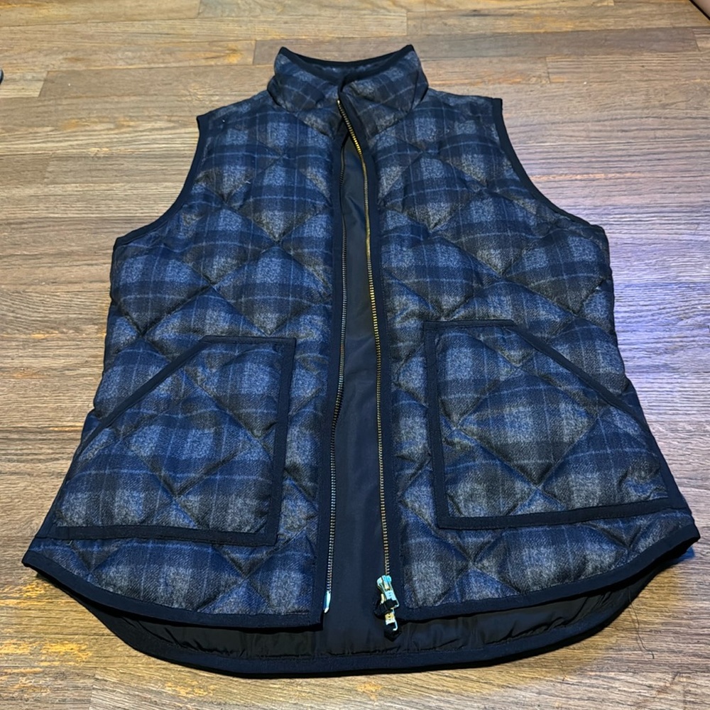 J Crew Down Quilted Vest